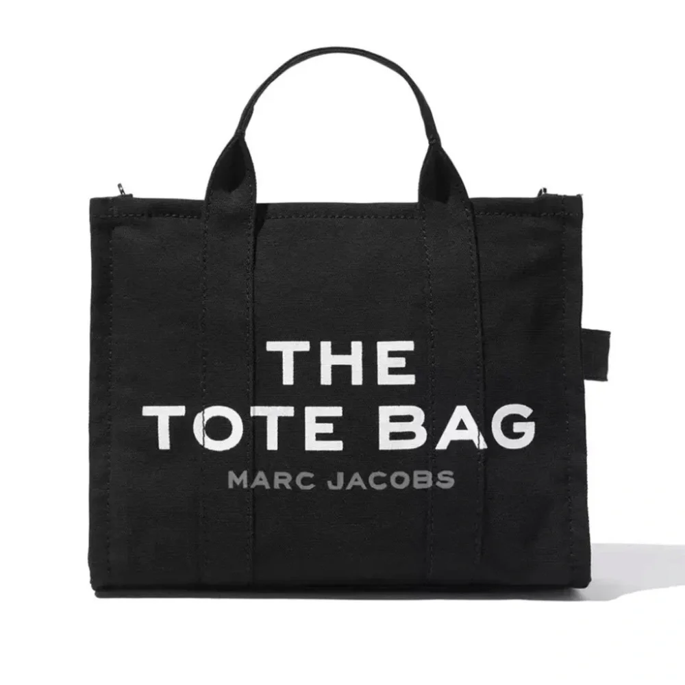 Marc Jacobs The Tote Bag Black Canvas